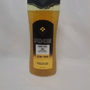 AXE Snake Peel Exfoliating Body & Face Wash Cactus Juice  & Desert Minerals 16oz